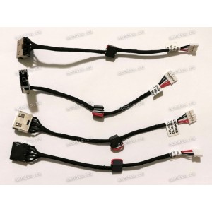 DC Jack Lenovo IdeaPad G50-30, G50-40, G50-45, G50-50, G50-70, G50-80 (DC30100LD00, DC30100LG00, DC30100LE00, FRU 90205112) (прямоугольный) + cable 140 mm + 5 pin DC Jack Lenovo IdeaPad G50-30, G50-40, G50-45, G50-50, G50-70, G50-80 (DC30100LD00, DC30100LG00, DC30100LE00, FRU 90205112) (прямоугольный) + cable 140 mm + 5 pin