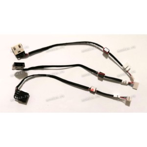 DC Jack Lenovo IdeaPad Y50-70, Y50-80, Y50P-70, ZIVY2 (DC30100T700, DC30100RB00, DC30100R900) (прямоугольный) + cable 185 mm + 5 pin
