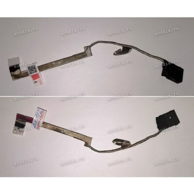 DC Jack Lenovo Flex 2-14, 2-14D, 2-15, 2-15D, F14M series (450.00X03.0001) (прямоугольный) + cable 170 mm + 5 pin с разбора