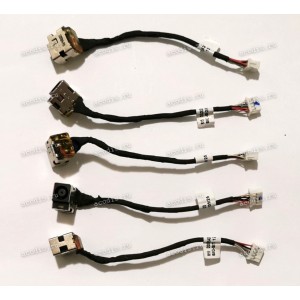 DC Jack HP Pavilion G6-1100Sx, G6-1100Tu, G6-1100Tx, G6-1101Au + cable 100 mm + 8 pin (Ф - стандартный 3-пин Dell/HP)
