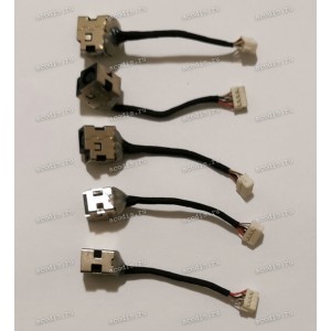 DC Jack HP/Compaq G4, G6-1000 (Intel) + cable 60 mm + 8 pin (Ф - стандартный 3-пин Dell/HP)