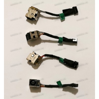 DC Jack HP/Compaq G4-2000, G4-2149se (676708-SD1) + cable 50 mm + 8 pin (Ф - стандартный 3-пин Dell/HP)