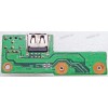 DC Jack board & USB Dell XPS M1530 (p/n: 48.4W104.011) 