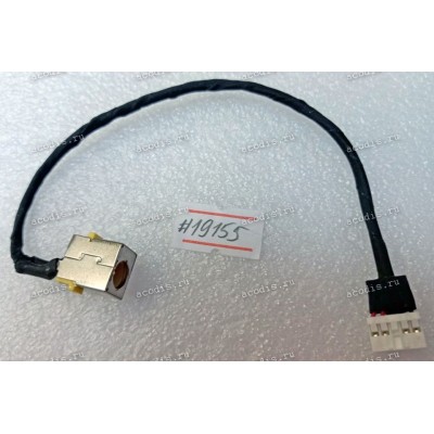 DC Jack Acer Aspire V5-431, V5-431PG, V5-471, V5-531, V5-571, V5-571G, V5-571P, MS2360, VA41, S3-471, TravelMate P658-M, P658-MG (50.4TUL2.041, 50.4TU12.041, 50.4TU04.051) + cable 160 mm + 5 pin