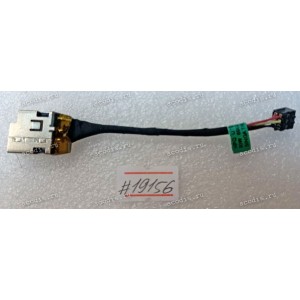 DC Jack HP Envy 4-1000, 6-1000, 6T-1000, SleekBook 15-B, 15-T, 15-B109WM, 15-B125SS (701682-001, 698231-FD1, 698231-SD1, 698231-TD1, 698231-YD1, CBL00326-0075) + cable 70 mm + 6 pin