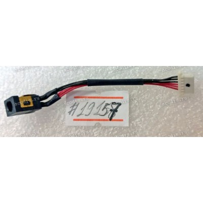 DC Jack Samsung NP300U1A, NP305U1A, NP305U1Z, NP530U3B, NP530U3C, NP535U3C, NP540U3C, NP900X3 NP900X4 + cable 45 mm + 6 pin
