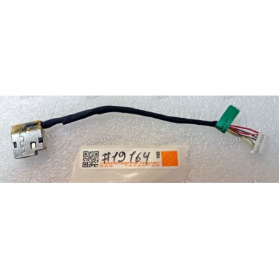 DC Jack HP 15-ac (799736-F57, 813945-001) + cable 110 mm + 8 pin