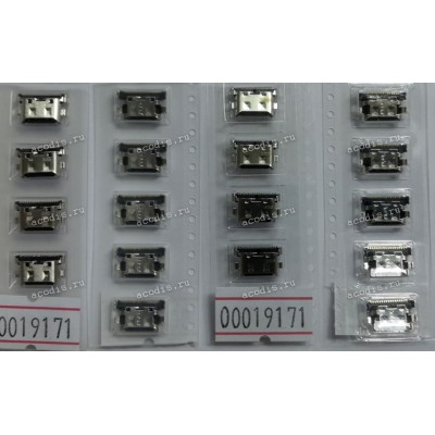 Micro USB 3.1 Type С jack female (гнездо, мама) (USB-CM micro) USB-C 24 pin Huawei MateBook D14 Nbl-WAQ9L, Nbl-WAQ9R, Huawei Honor Matebook D15 Boh-WAQ9R