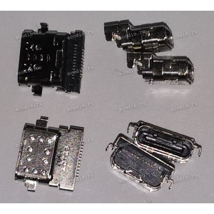 Micro USB 3.1 Type С jack female (гнездо, мама) (USB-CM micro) USB-C 24 pin Lenovo ThinkPad L13, T480, T480S, T490, T495, X280, X390, X395, X1 Carbon Gen.6 - Ver. 2  !!!Сверяйте по фото!!!