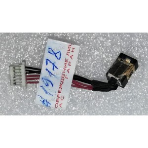 DC Jack Samsung NP300U1A, NP305U1A, NP305U1Z + cable 30 mm + 6 pin
