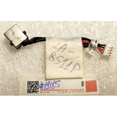 DC Jack Dell Inspiron Mini 1011, 1012, 1018 (DC301008.00 T074, 4pin)