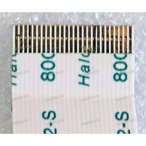 FFC шлейф 24 pin обратный, шаг 0.5 mm, длина 152 mm USB Sony SVE171, SVE1713ACXB (p/n 50.4MR02.011) 