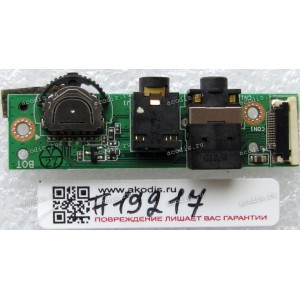 Audio board Asus W5F (p/n: 60-NHAAD1000-A01 R2.0)