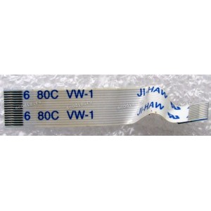 FFC шлейф 15 pin прямой, шаг 0.5 mm, длина 46 mm Audio Asus W5F (p/n 14G124040150)