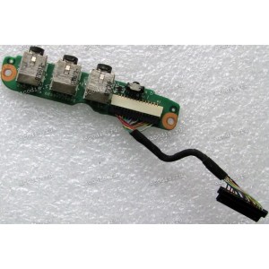 Audio board HP Pavilion dv6000, dv6500, dv6700 (p/n: DA0AT3AB8D0, 32AT3AB0005 R1.4)