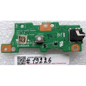 Audio board Asus All In One V221ICGK, V221ICUK (p/n: 90PT01U0-R13000 R2.0) Audio board Asus All In One V221ICGK, V221ICUK (p/n: 90PT01U0-R13000 R2.0)