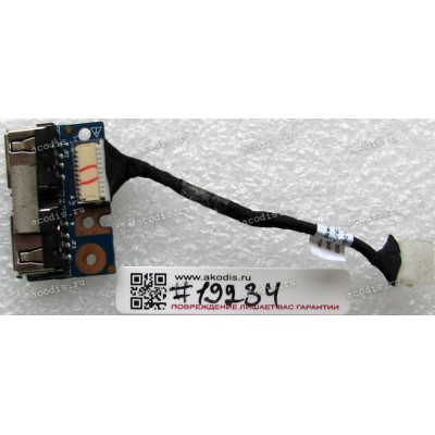 USB board & cable HP Pavilion dv3-2100 (p/n LS-4734P DC02000RM00 REV:1.0)