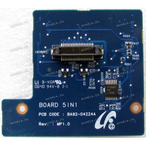 CardReader board Samsung NP-R55 (p/n BA92-04224A REV:MP1.2)