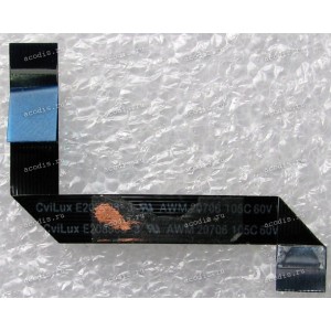 FFC шлейф 12 pin прямой, шаг 0.5 mm, длина 68 mm Switchboard Lenovo IdeaPad Y580, Y480 (black)