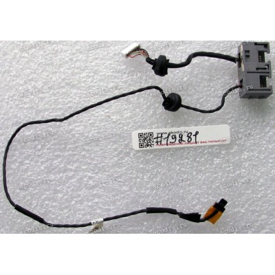 RJ-45 & RJ-11 & cable Sony VGN-FZ21M (p/n: 073-0001-2847A) 2 pin, 290 mm; 8 pin, 65 mm
