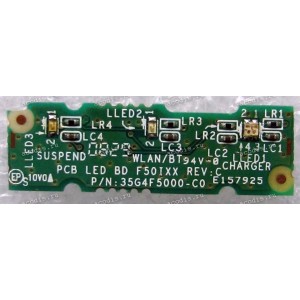 LED board Fujitsu Siemens Amilo Pi 3540 (p/n 80G4F5000-C0, 35G4F5000-C0, F50IXX) 