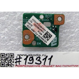 Power Button board Asus N56VB, N56VJ (p/n 90NB0030-R10030)