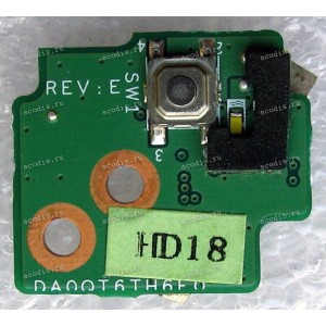 Power Button board HP Pavilion dv5-1000, dv5-1250us (p/n DA0QT6TH6E0, 33QT6BB0000)