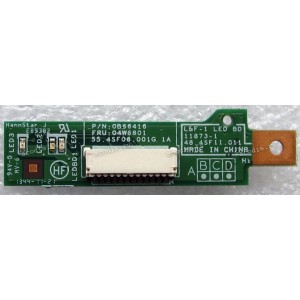 LED board Lenovo ThinkPad L530 (p/n FRU 04W6801 55.4SF06.001G 1A, 48.4SF11.011) 