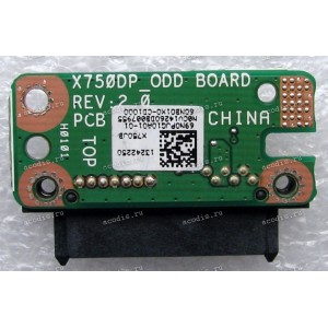CD-ROM SATA board Asus X750JA, X750JB, X750JN, X750LA, X750LB, X750LN (p/n: 90NB01X0-R10020) 