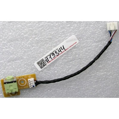 Audio board & cable Asus LCD Monitor VB175S, VB175SL, VB175T, VB175T-TAA, VW224T, VW224T-A, VW224T-C (p/n 04G550359060)