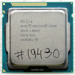 Процессор Socket LGA 1155 Intel Pentium G2030 (SR163) (2*3.0GHz, 2*256KiB, 3MiB, HD Graphics (6 EUs), GPU 650-1050 MHz, 22 nm, 55W) SR163 (P0), CM8063701450000, BX80637G2030, BXC80637G2030 Процессор Socket LGA 1155 Intel Pentium G2030 (SR163) (2*3.0GHz, 2*256KiB, 3MiB, HD Graphics (6 EUs), GPU 650-1050 MHz, 22 nm, 55W) SR163 (P0), CM8063701450000, BX80637G2030, BXC80637G2030