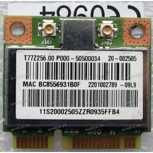 WLAN Half Mini PCI-E U.FL Broadcom BCM94313HMG2L 802.11b/g/n BT4.0 Lenovo IdeaPad B490, B490S, B590, B590S, B575E, G400, G500, S400, V560, Dell Inspiron N5010 (Lenovo FRU: 04W3750) Antenna connector U.FL