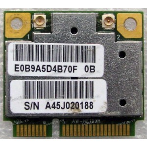 WLAN Half Mini PCI-E U.FL AzureWave AW-NE139H 802.11b/g/n BT4.0 Acer Aspire 4830, 5742, 7750, Packard Bell TS11, TK85, Emachines D728 (p/n: WN6603AH) Antenna connector U.FL