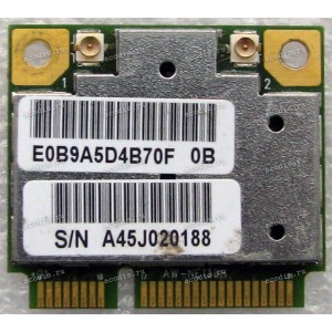WLAN Half Mini PCI-E U.FL AzureWave AW-NE139H 802.11b/g/n BT4.0 Acer Aspire 4830, 5742, 7750, Packard Bell TS11, TK85, Emachines D728 (p/n: WN6603AH) Antenna connector U.FL WLAN Half Mini PCI-E U.FL AzureWave AW-NE139H 802.11b/g/n BT4.0 Acer Aspire 4830, 5742, 7750, Packard Bell TS11, TK85, Emachines D728 (p/n: WN6603AH) Antenna connector U.FL