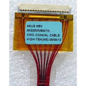 LCD LVDS cable Asus W5F, W5V, W500 (p/n 08G25WV8021N) HIGH-TEK(M5)