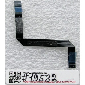 FFC шлейф 4 pin прямой, шаг 1.0 mm, длина 80 mm Power Button board Toshiba Satellite M305, M305D, P300, P305 (p/n DABD3APB6D0, 3HBD3PB0000)
