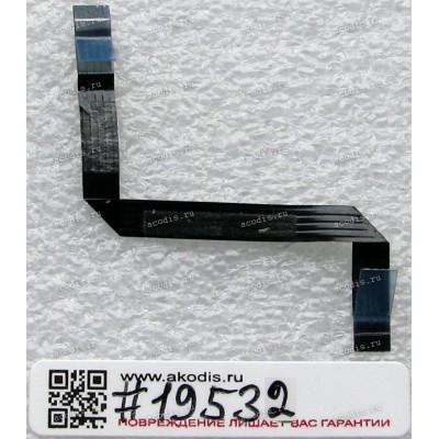 FFC шлейф 4 pin прямой, шаг 1.0 mm, длина 80 mm Power Button board Toshiba Satellite M305, M305D, P300, P305 (p/n DABD3APB6D0, 3HBD3PB0000)