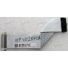 LCD LVDS FFC шлейф мониторный 30 pin обратный, шаг 1.0 mm, длина 180 mm Samsung S22A300N, HP W2072a (p/n BN96-13722J), с замками с двух сторон