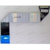 LCD LVDS FFC шлейф мониторный 30 pin обратный, шаг 1.0 mm, длина 255 mm Samsung S20C200, S20C200B (p/n BN96-24134H, BN96-26694M), с замком с одной стороны