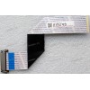 LCD LVDS FFC шлейф мониторный 30 pin обратный, шаг 1.0 mm, длина 210 mm Samsung S23C570H (p/n BN96-29060S), с замком с одной стороны