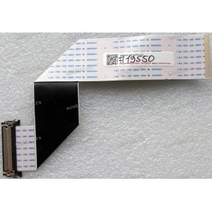 LCD LVDS FFC шлейф мониторный 30 pin обратный, шаг 1.0 mm, длина 208 mm Samsung LS20D300NH (p/n BN96-24731P), с замком с одной стороны LCD LVDS FFC шлейф мониторный 30 pin обратный, шаг 1.0 mm, длина 208 mm Samsung LS20D300NH (p/n BN96-24731P), с замком с одной стороны