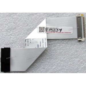 LCD LVDS FFC шлейф мониторный 30 pin обратный, шаг 1.0 mm, длина 160 mm BenQ LCD Monitor GL950, с замками с двух сторон