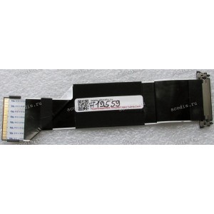 LCD LVDS FFC шлейф мониторный 30 pin обратный, шаг 1.0 mm, длина 180 mm AOC Monitor E2270SWN, с замками с двух сторон LCD LVDS FFC шлейф мониторный 30 pin обратный, шаг 1.0 mm, длина 180 mm AOC Monitor E2270SWN, с замками с двух сторон