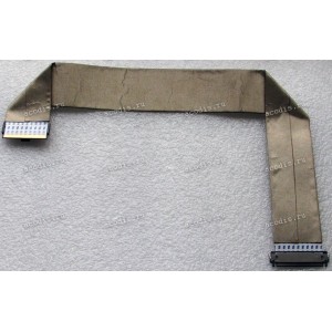 LCD LVDS FFC шлейф мониторный 30 pin обратный, шаг 1.0 mm, длина 360 mm ViewSonic VA2055Sa, с замками с двух сторон