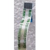 FFC шлейф 8 pin прямой, шаг 0.5 mm, длина 86 mm TP Asus E502NA, E502SA, E502MA, TP301UA, TP301UJ (p/n 14010-00364800)