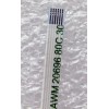 FFC шлейф 6 pin обратный, шаг 0.5 mm, длина 138 mm Power BD Asus X751BP, X751LA, X751LB, X751LD, X751LJ, X751LK, X751LN, X751LX, X751MA, X751MD, X751MJ, X751NA, X751NV, X751SA, X751SJ, X751SV, X751YI (p/n 14010-00048000)
