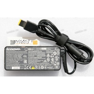 БП Lenovo/IBM - 20V 2.25A 45W прямоугольный 6.5x4.0mm (45N0297, 45N0492, 36200610, ADLX45NCC3A, 5A10H03910, SA10E75791, 00HM613, ADLX45DLC3A, 5A10H03912, SA10E75793, 00HM615, SA10M42722, 01FR047, ADLX45NDC3A, 11S45N0289Z, 11S36200602Z, 45N0289, 36200620, 