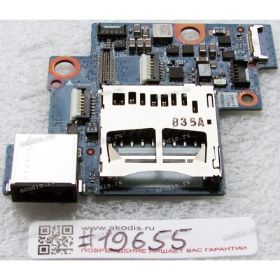 USB & CardReader board Lenovo IdeaPad Yoga 11s (p/n VIUU4 NS-A121 43504212001)