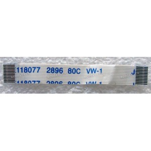 FFC шлейф 12 pin прямой, шаг 0.5 mm, длина 48 mm TouchPad Asus A2H (p/n 14-124040120)