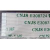 FFC шлейф 30 pin прямой, шаг 0.5 mm, длина 224 mm IO Lenovo IdeaPad S500